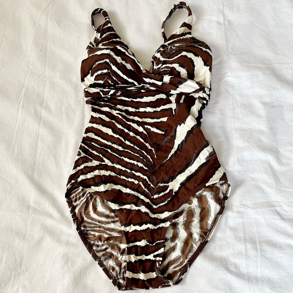 DIVA by Rachel Pappo Animal print one piece swimsuit - Picture 8 of 8